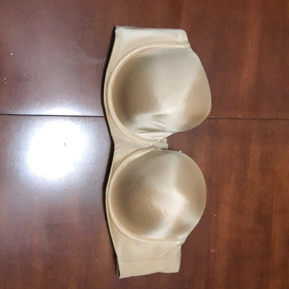Strapless bra
